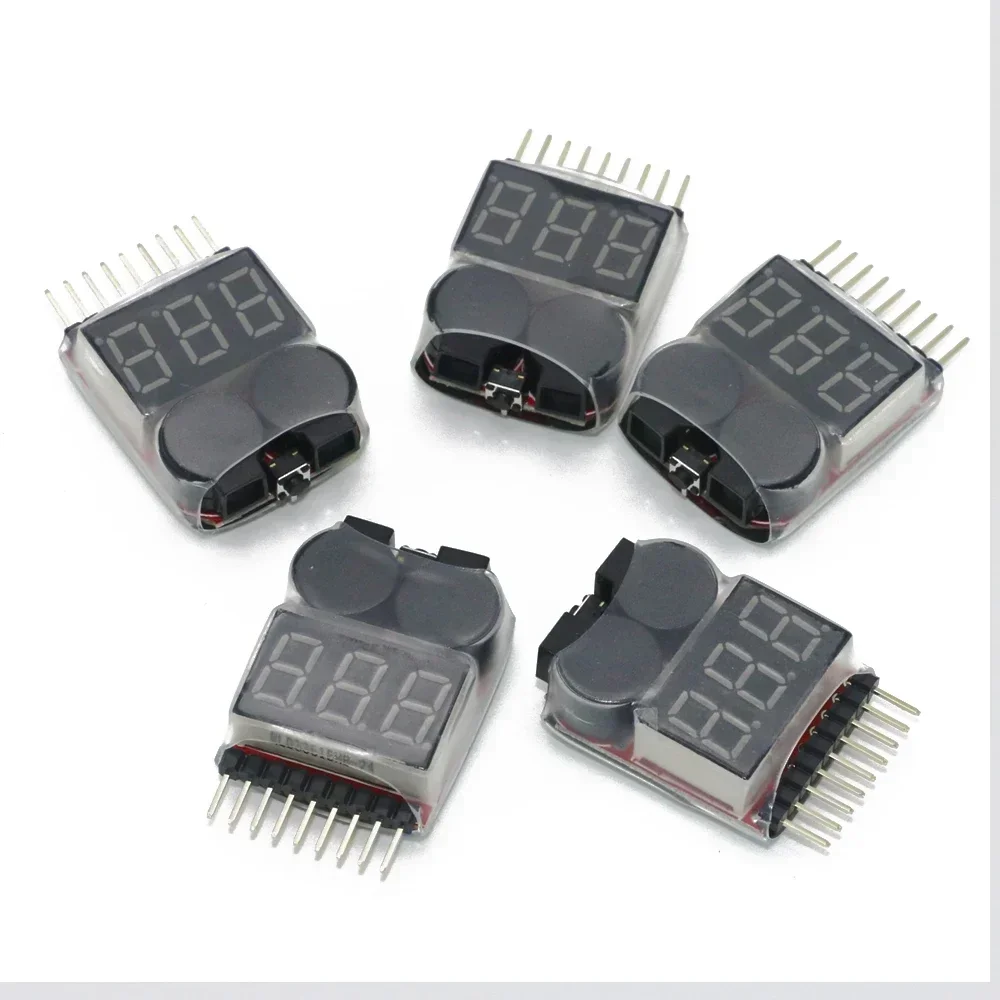 NEEBRC 5PCS 1S-8S LED Lipo Bat - Drone Battery Alarm incelemesi ve fiyatı