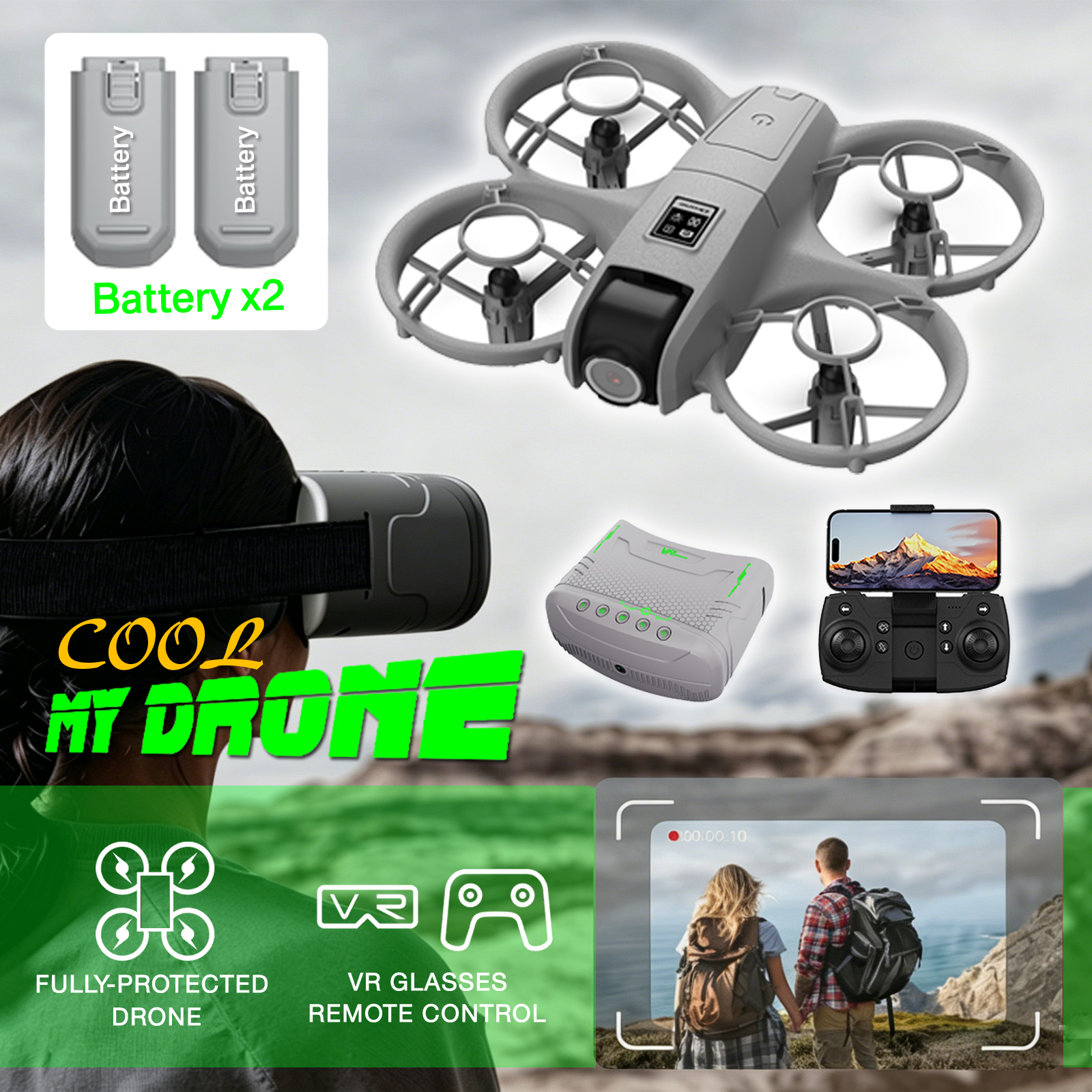 Mini Drone That Is Easy For Be - Drone Battery Balance Charger incelemesi ve fiyatı