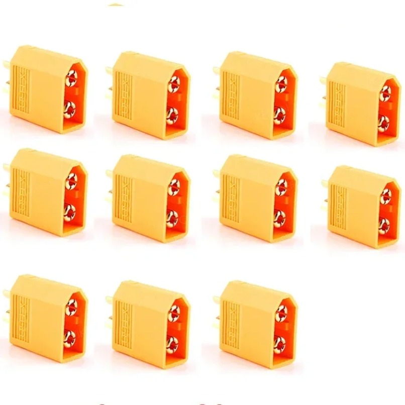 XT60 Bullet Connectors Male Fe - Drone Battery Connector incelemesi ve fiyatı