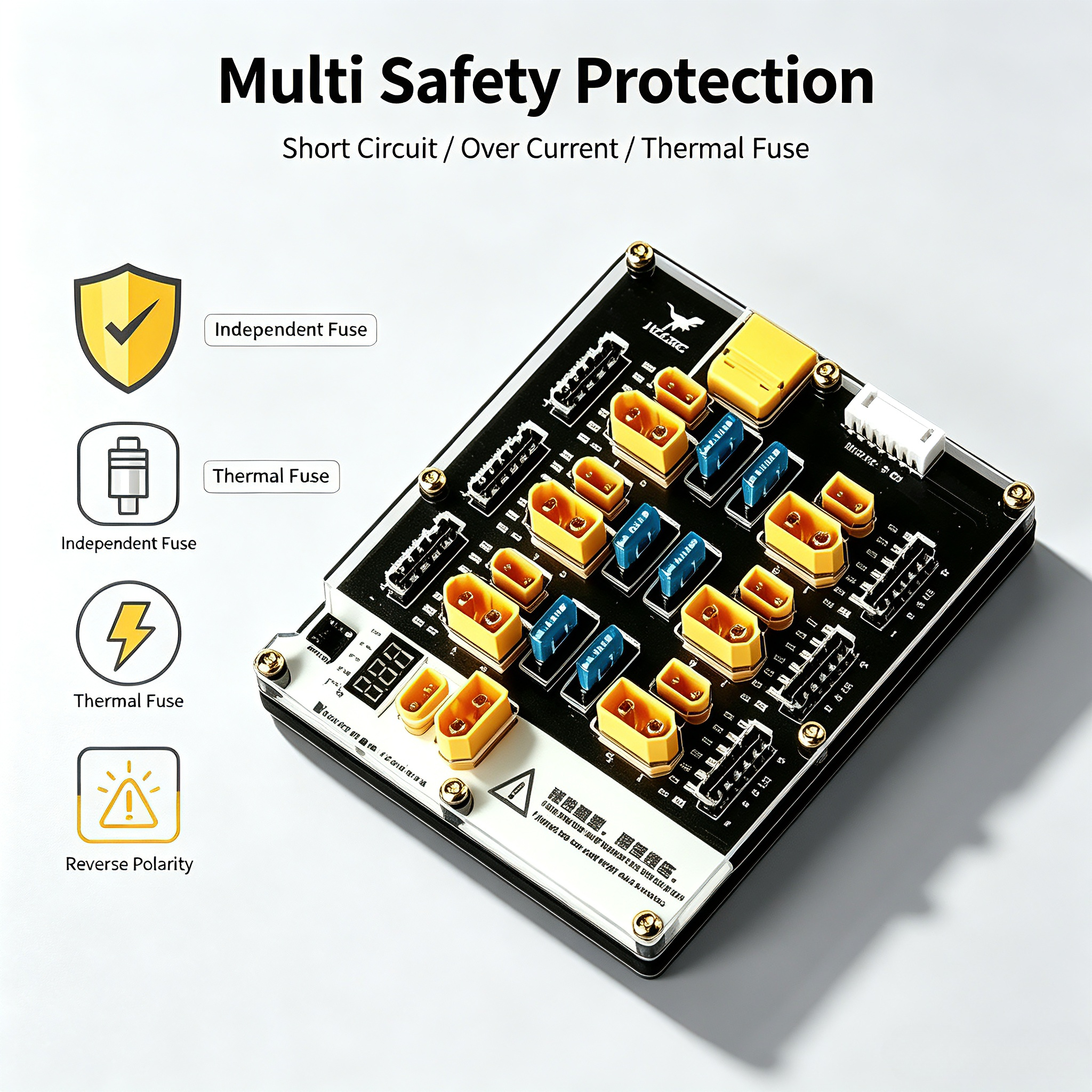 HGLRC Thor Pro 6 Port LiPo Bal - Drone Battery Parallel Board incelemesi ve fiyatı