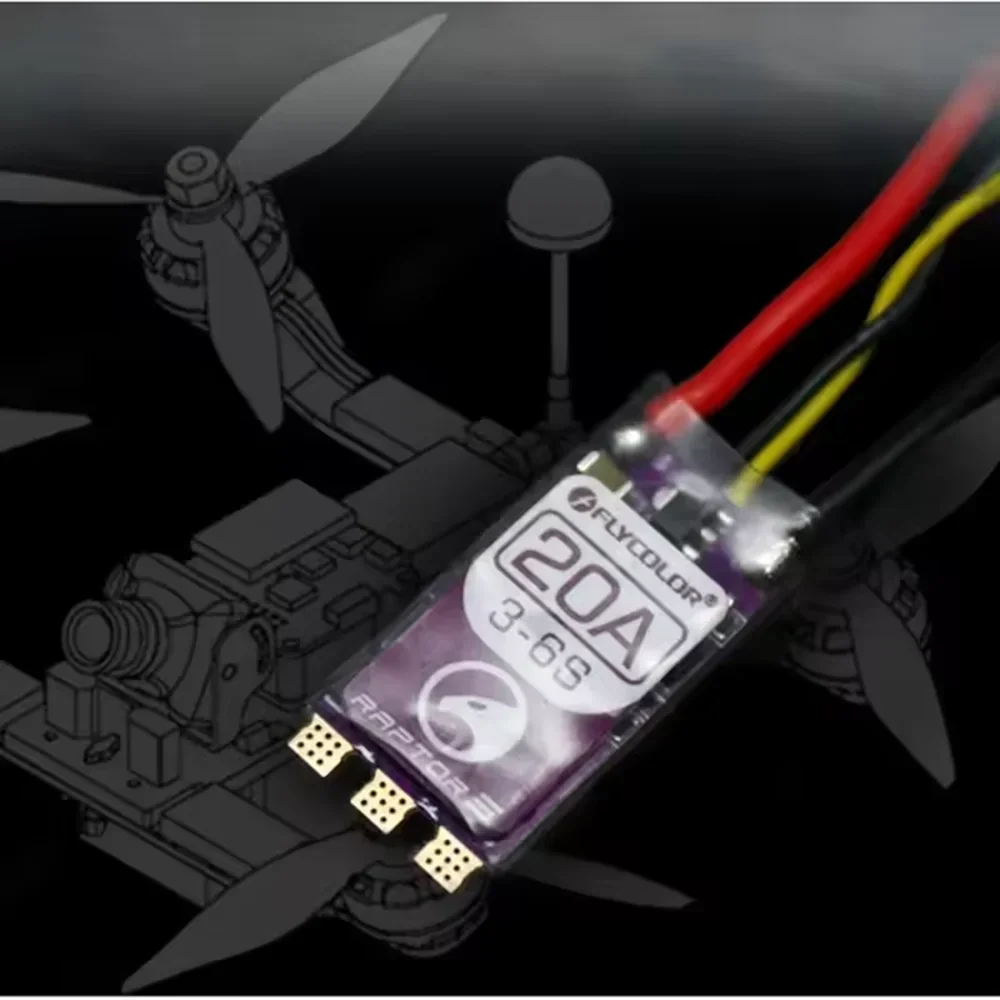 FLYCOLOR Raptor 5 20A 35A 45A  - Drone Battery 6S incelemesi ve fiyatı