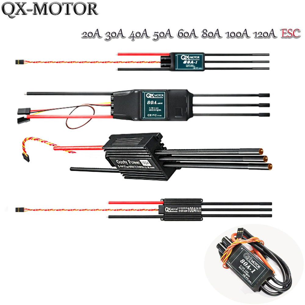 20A-120A Brushless ESC Speed C - Drone Battery Plate incelemesi ve fiyatı