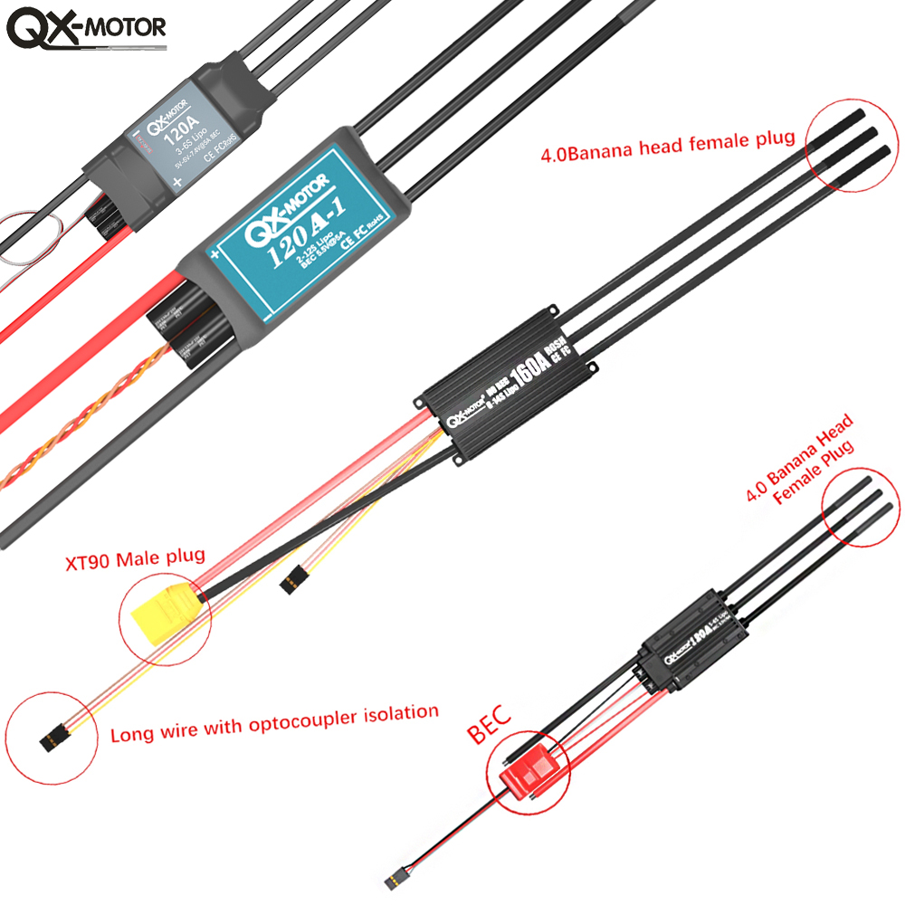 20A-120A Brushless ESC Speed C - Drone Battery Plate incelemesi ve fiyatı
