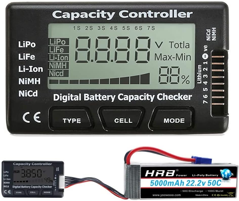 RC Cellmeter 7 Digital Battery - Drone Battery Voltage Checker incelemesi ve fiyatı