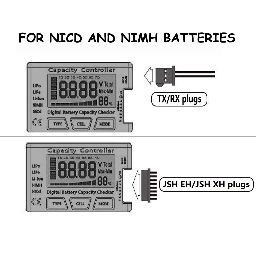 RC Cellmeter 7 Digital Battery - Drone Battery Voltage Checker incelemesi ve fiyatı
