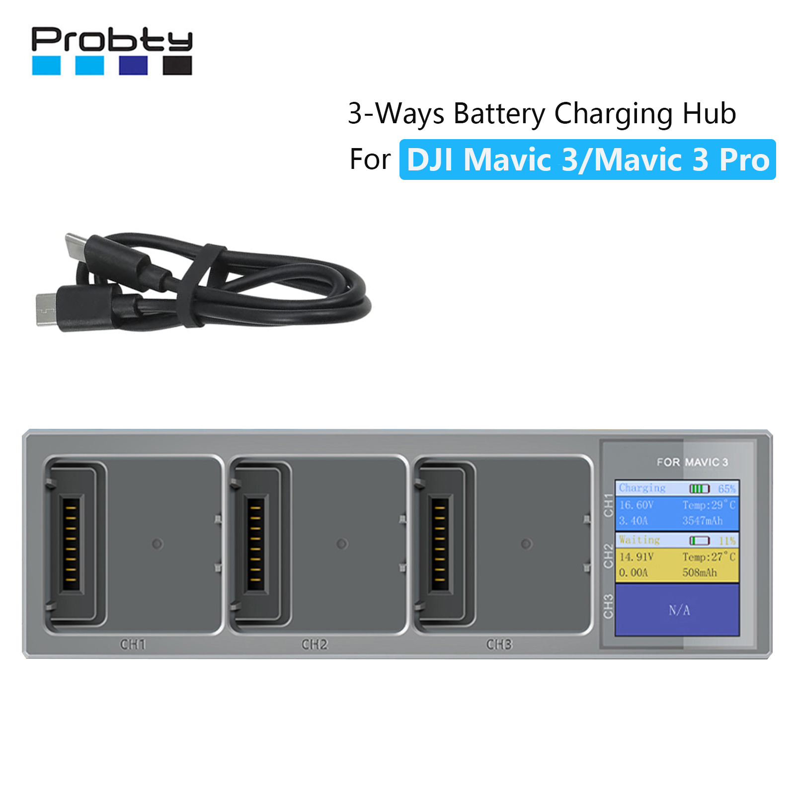 New 3 In 1 Charging Hub for DJ - Drone Battery Balance Charger incelemesi ve fiyatı