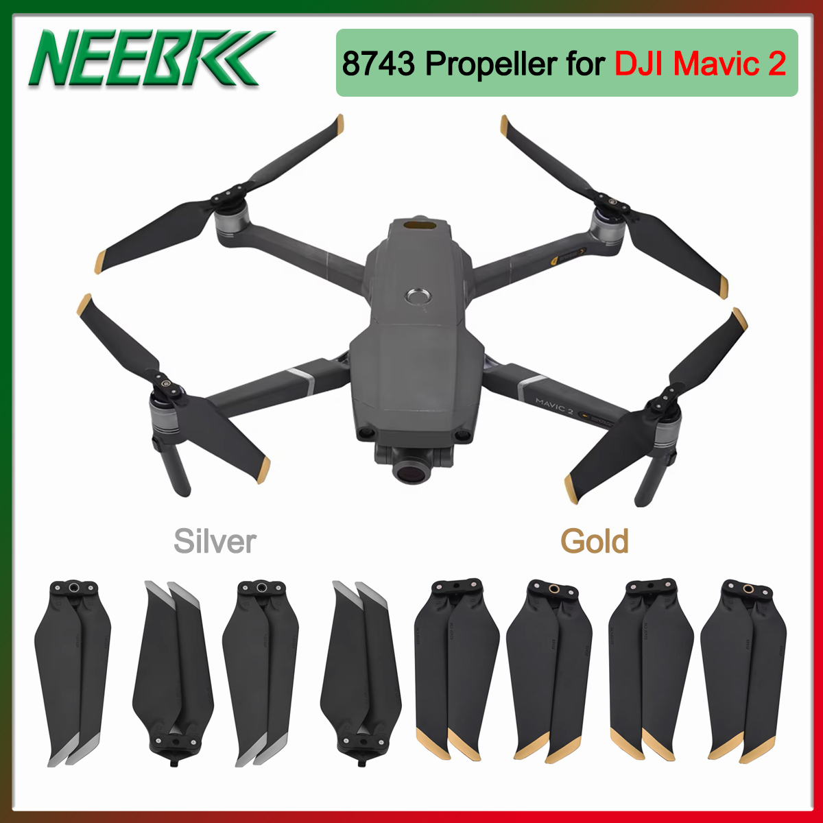 4/8PCS 8743 Propeller Low-Nois - Drone Battery Smart incelemesi ve fiyatı