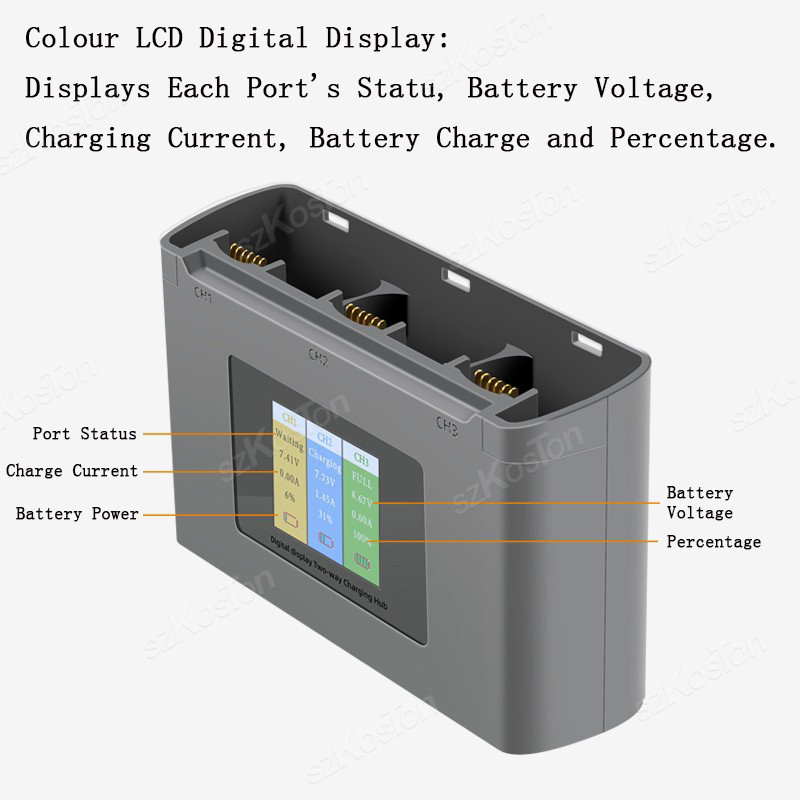For DJI Mavic Mini 2/SE Mini 4 - Drone Battery Balance Charger incelemesi ve fiyatı