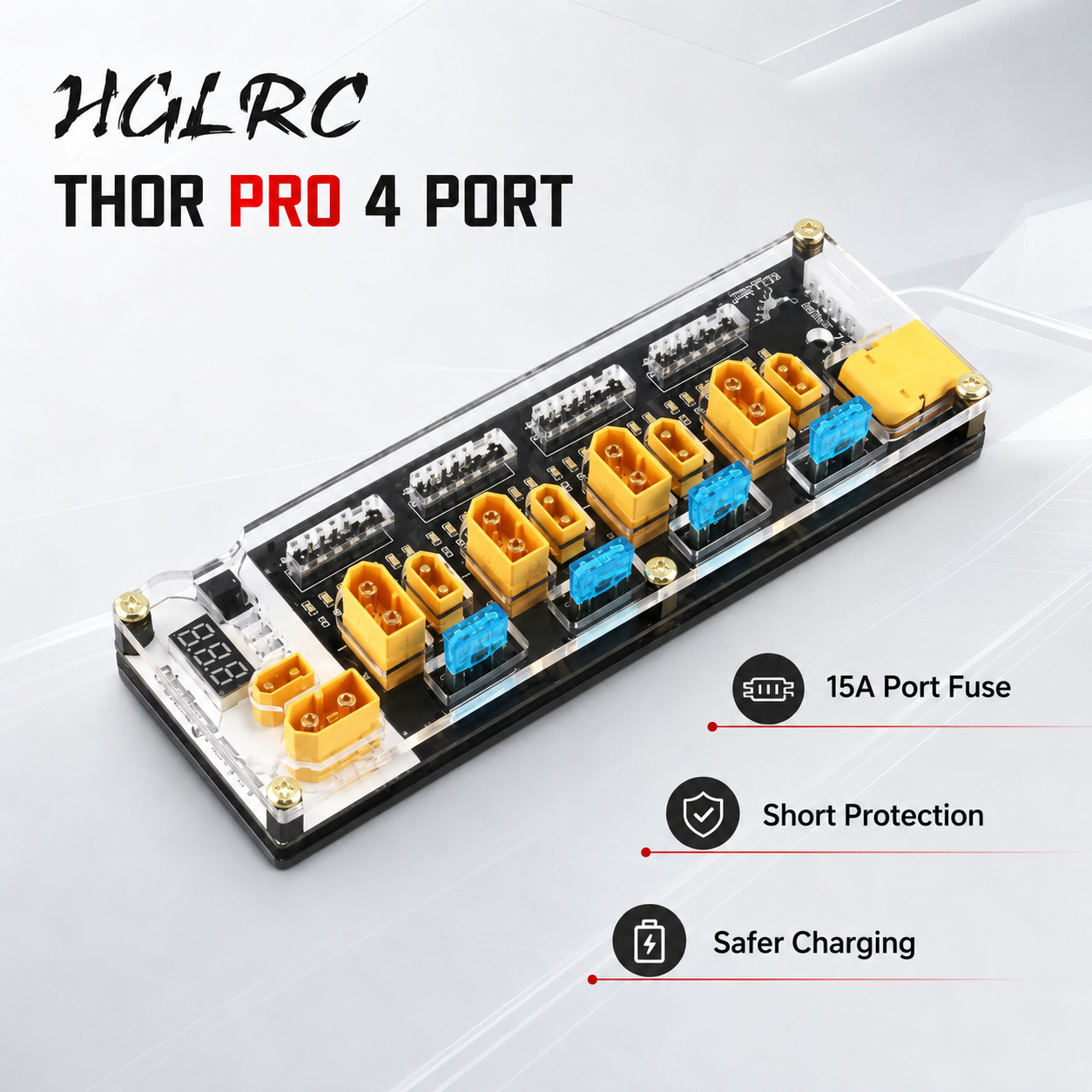 HGLRC THOR PRO 40A 4-Port LiPo - Drone Battery Parallel Board incelemesi ve fiyatı