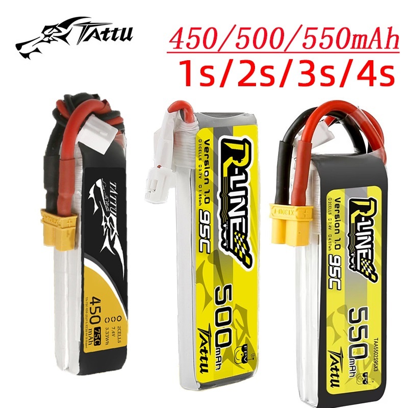 3Pcs NEW TATTU 450/500/550mAh  - Drone Battery 3S incelemesi ve fiyatı