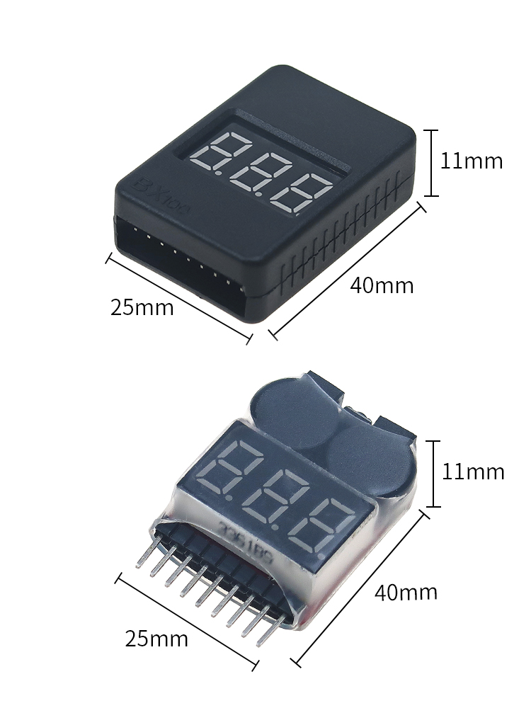 1-8S Battery Voltage Tester Al - Drone Battery Alarm incelemesi ve fiyatı