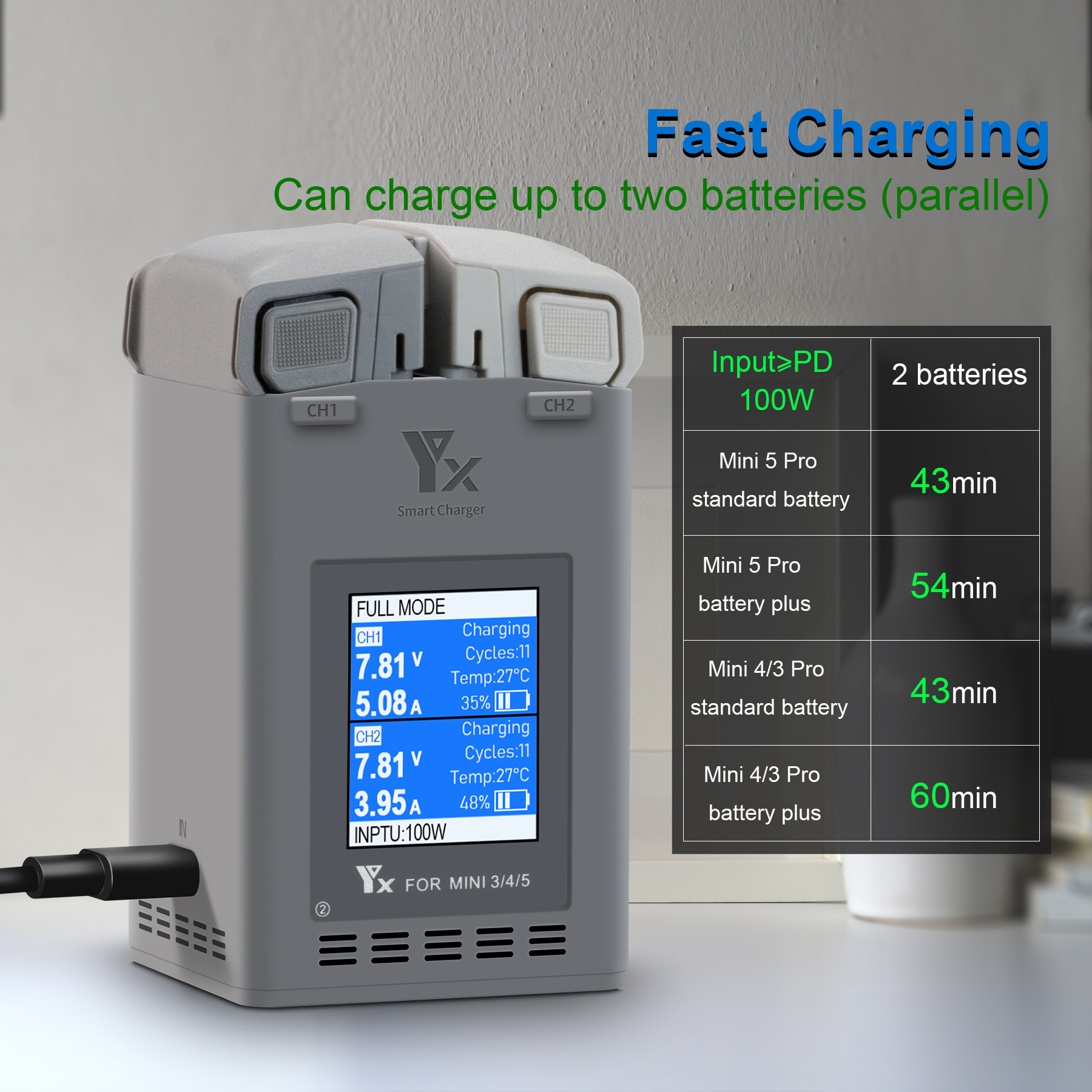 100W Intelligent Battery Charg - Drone Battery Balance Charger incelemesi ve fiyatı