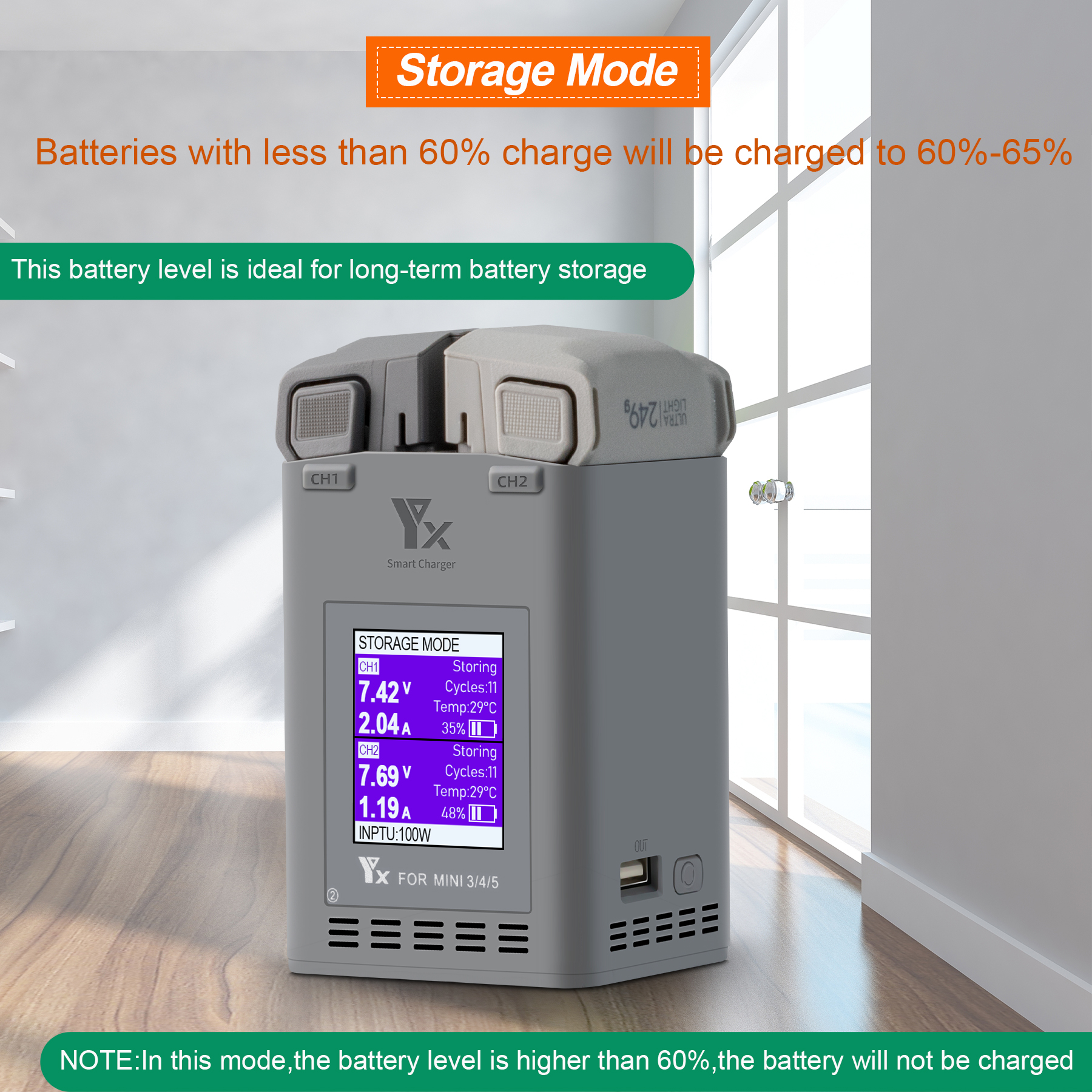 100W Intelligent Battery Charg - Drone Battery Balance Charger incelemesi ve fiyatı