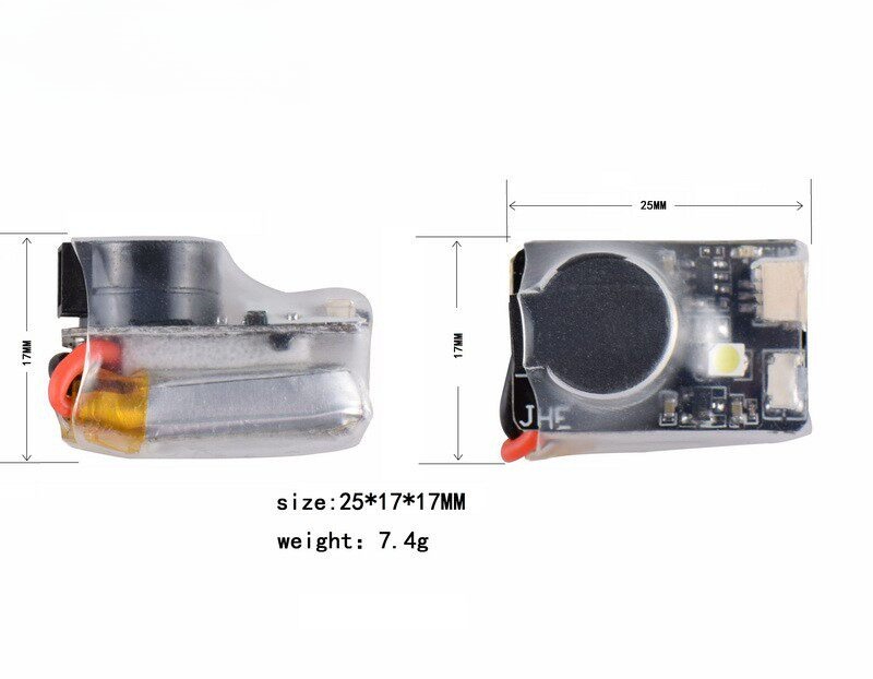 J110dB Loud FPV Buzzer Lost Mo - Drone Battery Alarm incelemesi ve fiyatı
