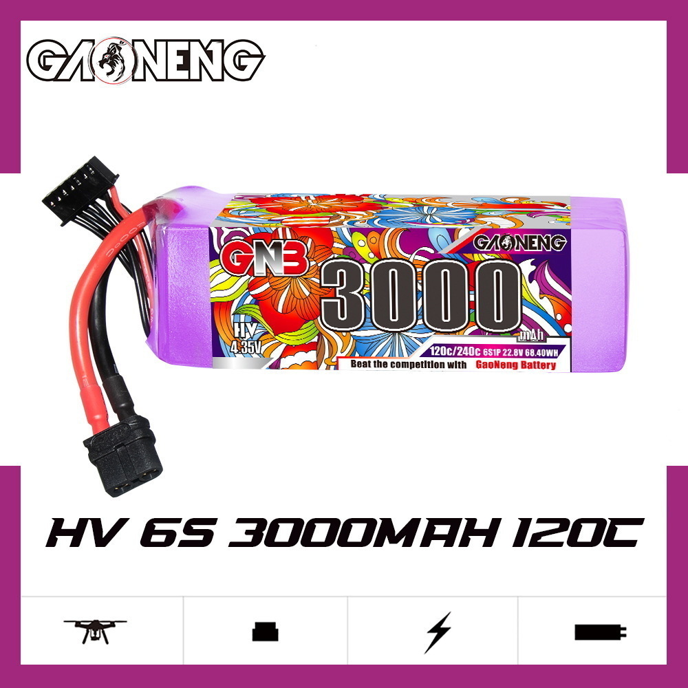 GNB Lipo Battery 6S 22.8V 3000 - Drone Battery Plate incelemesi ve fiyatı