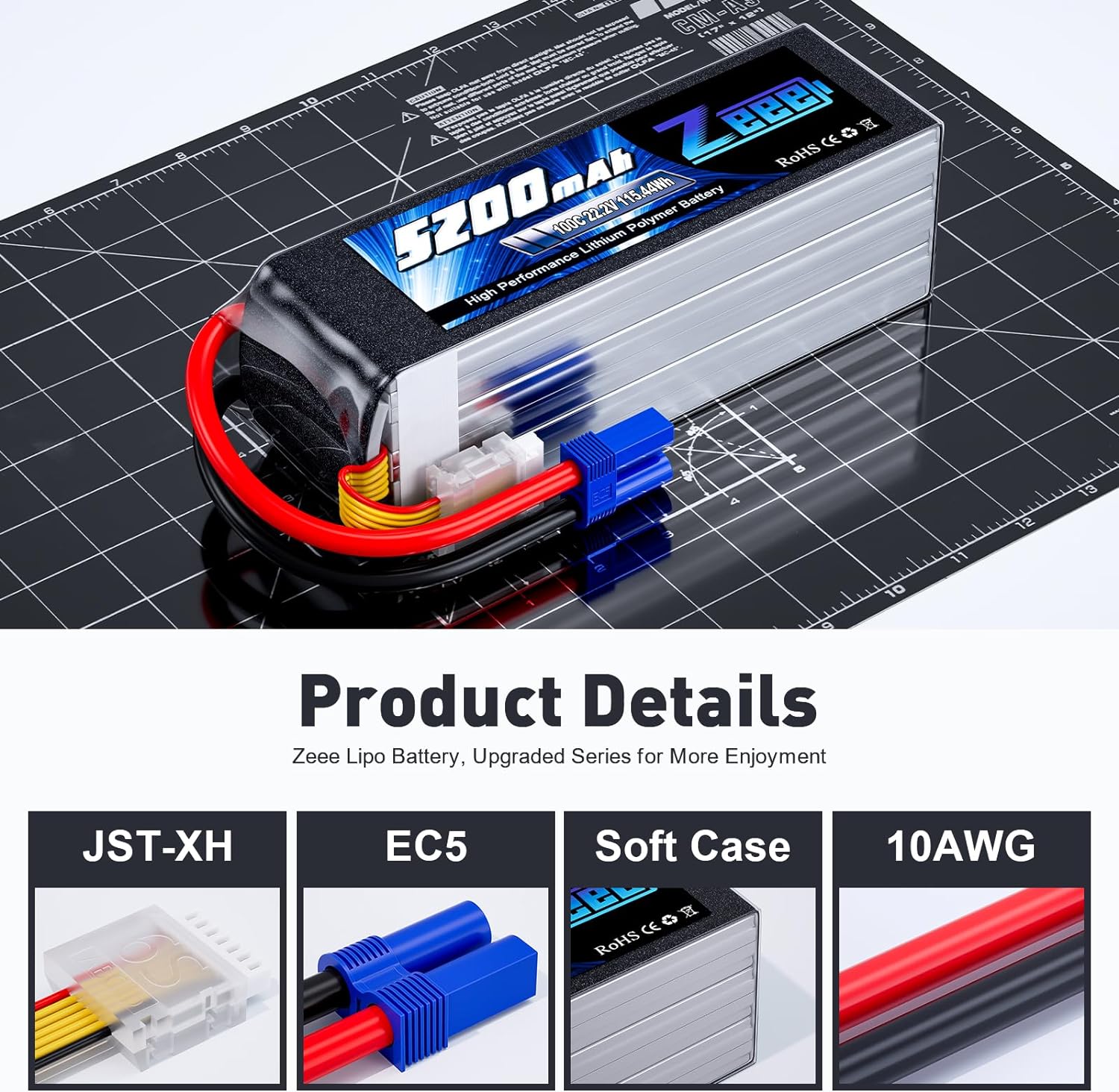Zeee 6S 5200mAh Lipo Battery 2 - Drone Battery 6S incelemesi ve fiyatı