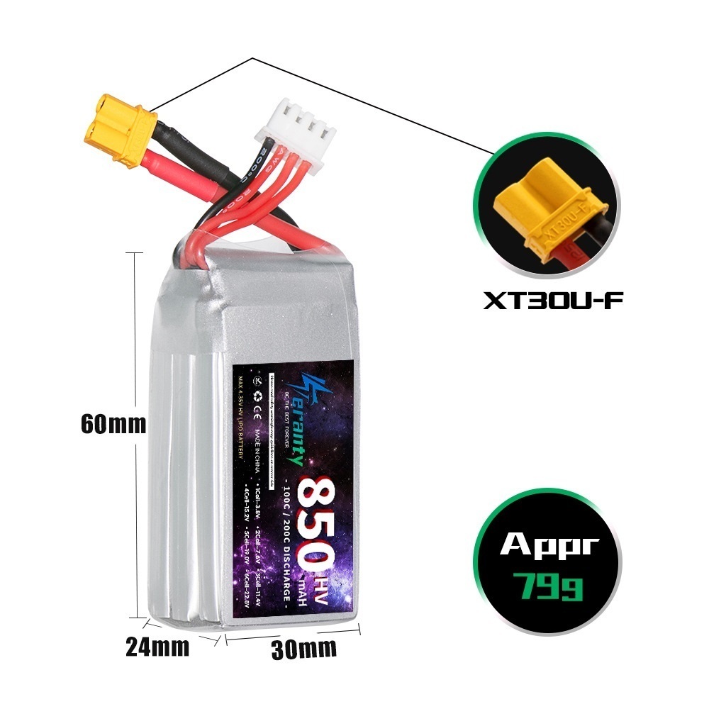 1/2/3PCS TERANTY 3S 11.4V Lipo - Drone Battery 3S incelemesi ve fiyatı